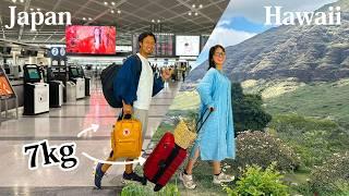 A Minimalist Couple’s Birthday Trip – Only 7kg to Hawaii | Vlog