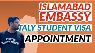 ITALIAN EMBASSY ISLAMABAD APPOINTMENTS OPEN? | ITALY ISLAMABAD EMBASSY DOCUMENTS FOR VISA 2023