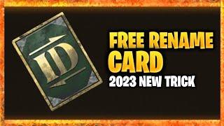 How to get FREE RENAME CARD in BGMI / Pubg Mobile | 2023 New Trick To get Free ID card