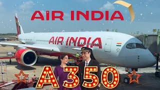 BRAND NEW AIR INDIA A350 | Air India Business Class | Air India A350-900 | Trip Report