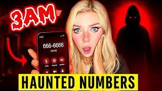 CALLING HAUNTED PHONE NUMBERS YOU SHOULD NEVER CALL AT 3AM...