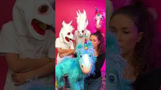 this trend but with my unicorn fam 