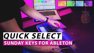 Build and Layer Keys Patches on the Fly - Sunday Keys for Ableton