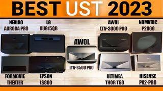 Best Ultra Short Throw Projectors 2023 (UST) || AWOL LTV-3500 Pro, Nexigo Aurora Pro, Epson LS800