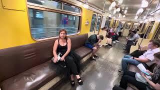 Рогинский и Лубенников| Old Yellow Wagon in Moscow Metro tells!!! #modernart