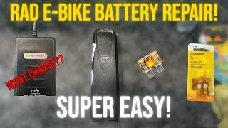 E-Bike Battery Won’t Charge??- Let’s Fix It!! [Do It Yourself!] #bike #ebike #diy