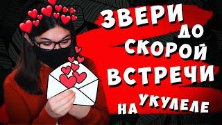 ЗВЕРИ - ДО СКОРОЙ ВСТРЕЧИ разбор на укулеле || cover