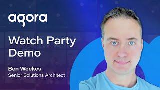 Agora Watch Party Demo