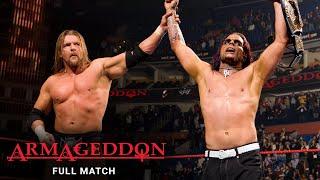 FULL MATCH - Edge vs. Jeff Hardy vs. Triple H: Armageddon 2008 - WWE Title Match: Armageddon 2008