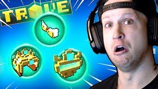 FULL CRYSTAL 3 SET IN 50 MINUTES!? | Trove C3 Face, C3 Hat, C3 Bow Drops