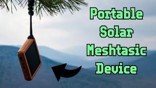 LowMesh Pocket-S | Portable Meshtastic device with Solar!