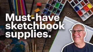 6 Must-Have Supplies for Your Sketchbook Toolkit