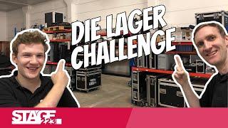 Lager Challenge bei Patrick von DOSONI Veranstaltungstechnik | stage223 Deutschland Tour 