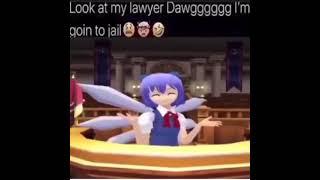 look at my lawyer dawgggggg i'm going to jail cirno iosys funky court dance