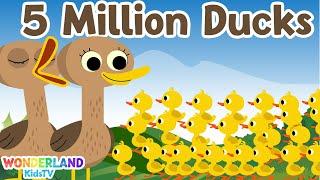 5 Million Ducks + more - 5 Little Ducks Compilation - Nursery Rhymes & Kids Songs #nurseryrhymes