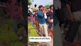 Manisha dancer kaise bhag rahi hai   #viralvideo #rangdara #video #muzaffarpur #rangolidesign