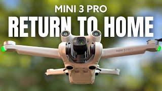 DJI Mini 3 Pro "Return To Home" Tutorial for Beginners