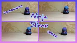 Обзор и распаковка Ninja Slime/Меняет цвет или нет?