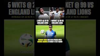 Harshit Rana Over Anshul Kamboj 