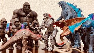 TODAS NUESTRAS FIGURAS DE GODZILLA VS KONG DE PLAYMATES 2021!! GANADORES DE SORTEOS DE MARZO!!