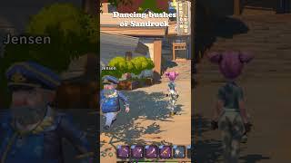 My time at Sandrock, The Dancing Bushes bug #gaming #sandrock #mytimeatsandrock #bug #glitch