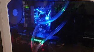 My simple XSPC Raystorm water cooling loop installation