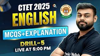 CTET English Paper 2 & 1 | English Pedagogy MCQ | Engilsh for CTET by Sharad Sir #5