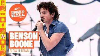 Benson Boone - Slow It Down (Live at Capital's Summertime Ball 2024) | Capital