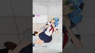 Yandere Chan Cool Bug/Glitch #yanderesimulatorandroid #yanderechansimulator #shorts