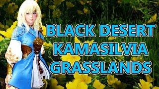 Black Desert Online Kamasilvia - Naban Grasslands Tour - South of Calpheon