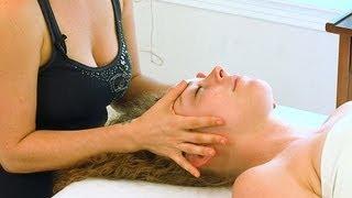 Face & Head Massage Therapy How To Techniques, Jen Hilman Corrina Rachel Relaxing ASMR Massage