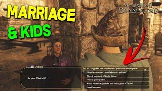 Getting Married & Perks to Marriage and Kids (Simple Guide) - Mount & Blade II: Bannerlord