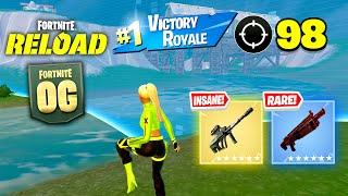 OG Fortnite Reload | High Kill Gameplay | Keyboard & Mouse