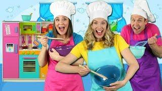 Cooking in the Kitchen - Kids Song - Pretend Play Cooking with Fun Food for Kids