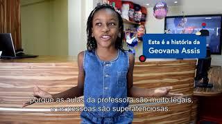 A aluna do CCAA que tem o sonho na ponta dos pés