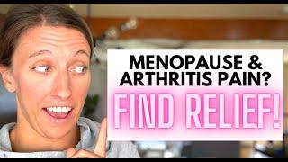 Amazing Solution to Arthritis Pain and Menopause Symptoms - You've Been Waiting For This!