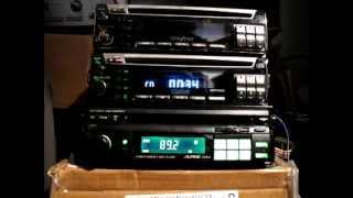 Clarion DRX 9255 & Alpine 7915M Old school SQ Headunits