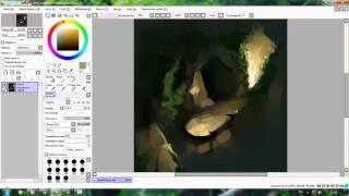 Improvisation speed painting (40min)