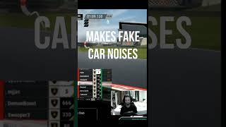 professional streamer fake car noises #gaming #shorts #ac