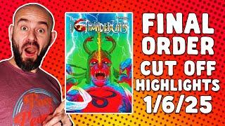 FINAL ORDER CUT OFF HIGHLIGHTS & SPEC for 1/6/25