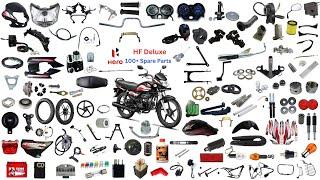 Hf Deluxe Spare Parts Price List | Hero Honda Hf Deluxe Original Spare Parts | HF Deluxe All Parts