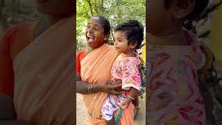 தாத்தாவ பாத்ததும் ஜஸ்விதாக்கு சந்தோஷத்தை பாருங்க  | mini vlog 9 | Sangeetha Vinoth | #shorts