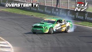 Shane Allen Ford Mustang V8 - D1NZ Drifting R5 Pukekohe 2017