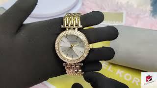 MK White Dial & Golden Chain Watch || Easy Shopping Zone || Watch Unboxing in Bangladesh ||