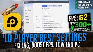 New LDPlayer 9 Lag Fix, Best Settings For Low End PC