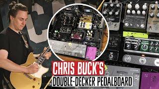 Chris Buck's Pedalboard 2024 for Cardinal Black