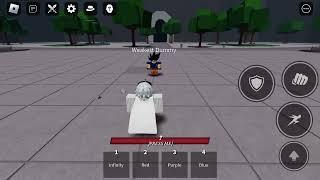 Sorcerer's New Move "Blue" | Saitama Battlegrounds Roblox