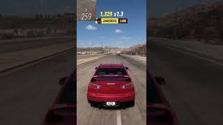 Mitsubishi Lancer evolution Top Speed... Forza horizon gameplay #shorts #fh5 #automobile #mitsubishi