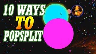 10 Ways To Popsplit In Gota.io //SAMESIZEPOPSPLIT, LINEPOPSPLIT +// - Yhiita