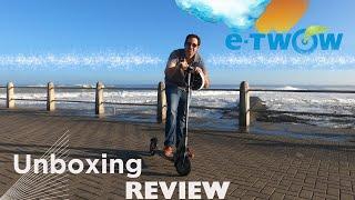 eTWOW S2 GT SL Electric Scooter Unboxing & Review - Affordable, Quick, SOLID!